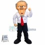 The Old Principal On Motivational Speech Mascot Costume