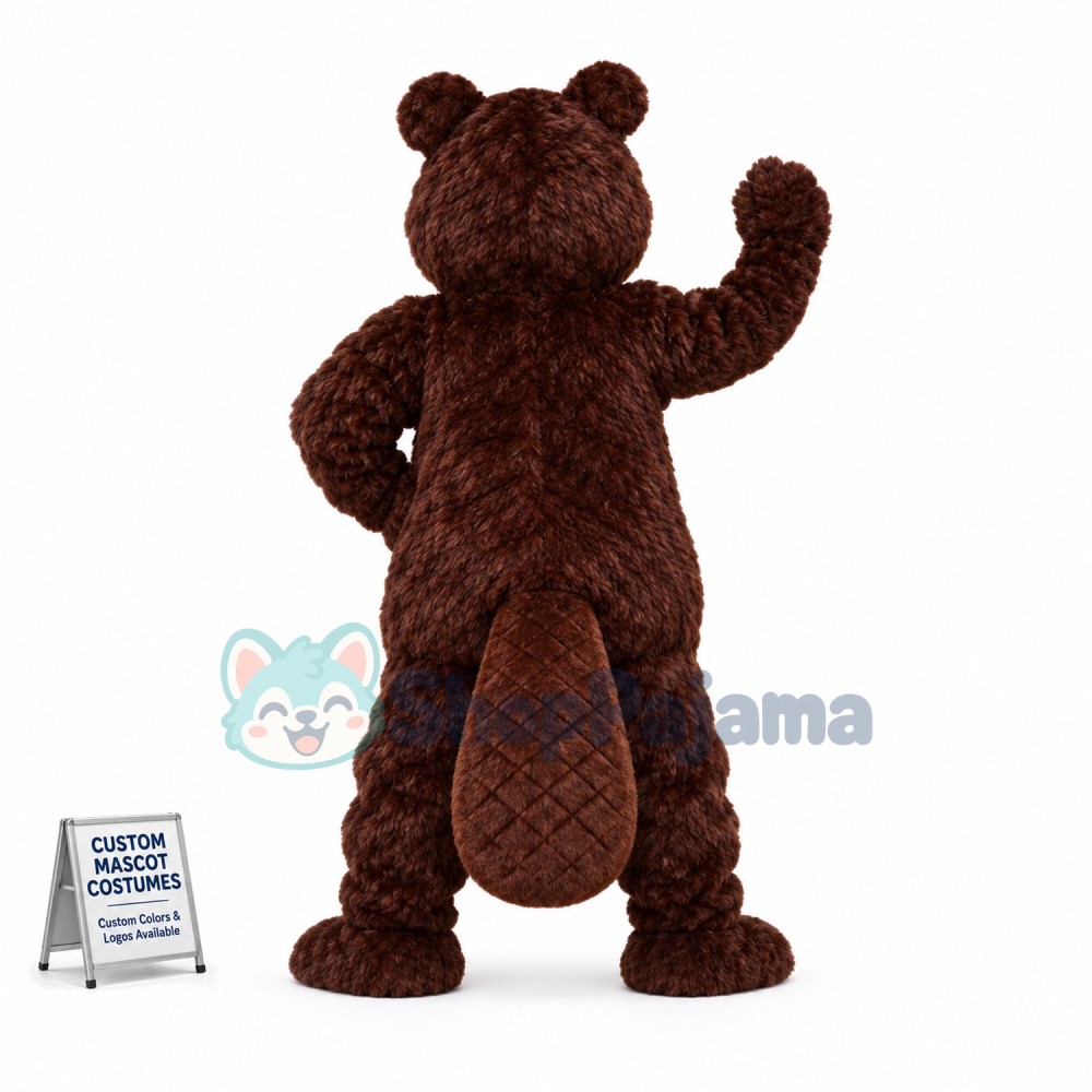 Beaver Mascot Adult Costume 