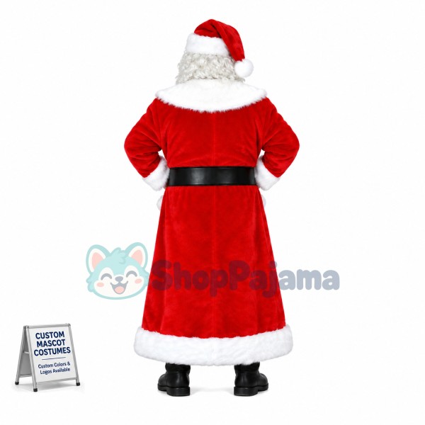 Santa Claus Mascot Costume 
