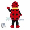 Lovely Cartoon Ladybug Mascot Adult Costume 