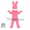 Pink Rabbit Mascot Adult Costume 