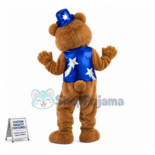 Carnival Plush Bear Mascot Costume 