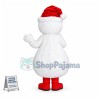 Adorable Christmas Snowman Mascot Costume