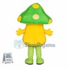 Adult Cartoon Green Mushroom Mascot Costume 