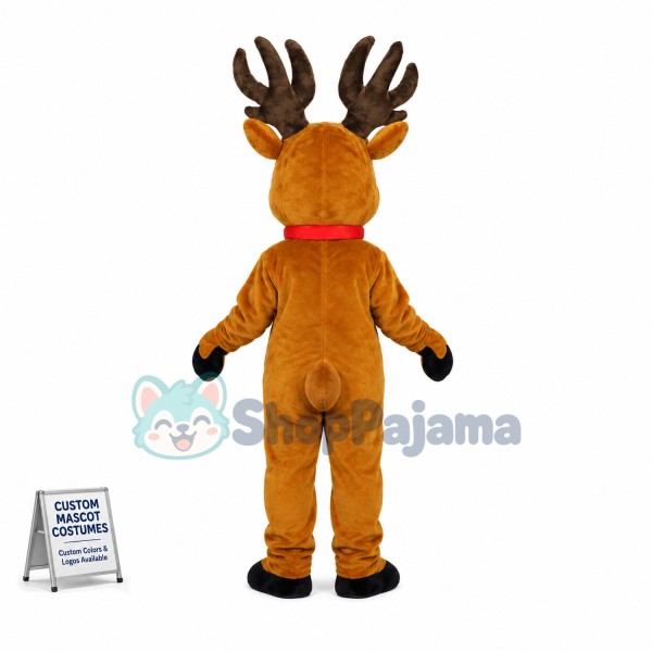 Rudolph the Red-Nosed Reindeer Mascot Costume