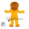 Lovely Yellow Lion Mascot Costume