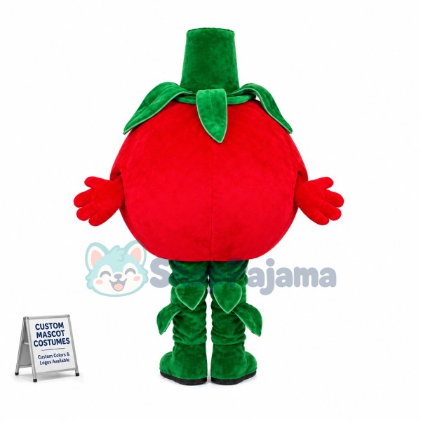 Deluxe Cartoon Tomato Lightweight Mascot Costume For Male