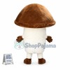 Lovely Shiitake Mushroom Mascot Adult Costume 