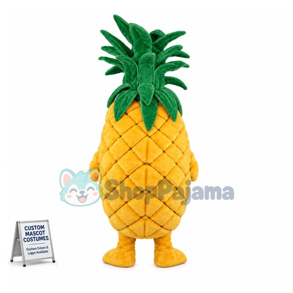 Deluxe Cartoon Pineapple Lightweight Mascot Costume
