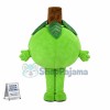 Deluxe Cartoon Green Apple Lightweight Mascot Costume