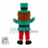 Happy Leprechaun Mascot Costume 