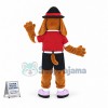Lovely Hound Dog Mascot Costume Fancy Dress Outfit