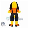 Yellow Dog Mascot Costume Fancy Dress Outfit
