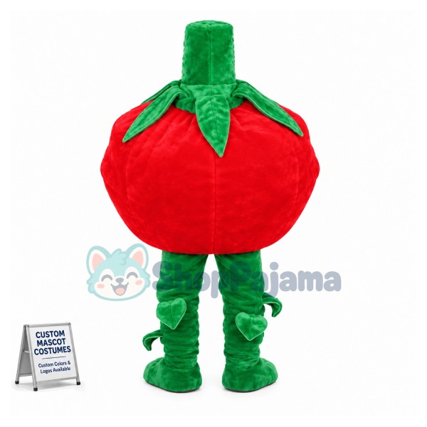 Lightweight Cartoon Tomato Mascot Costume For Female