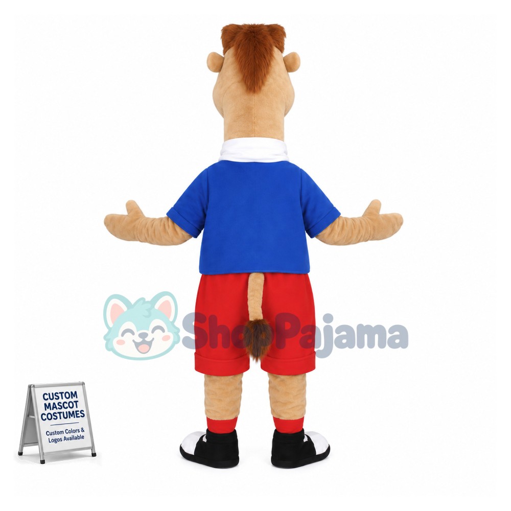 Sport Camel Mascot Costume Fancy Dress Outfit
