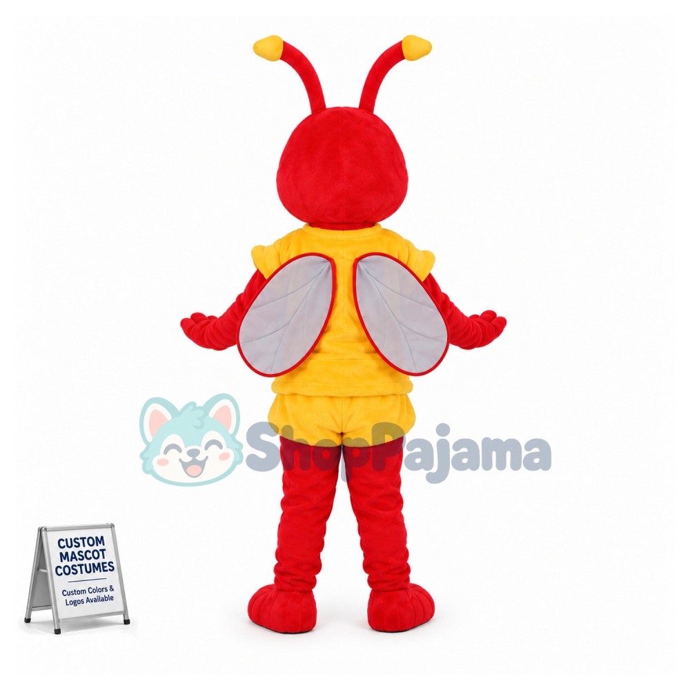 Dragonfly Mascot Costume 