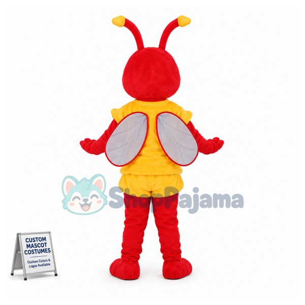Dragonfly Mascot Costume 