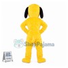 Yellow Dog Mascot Costume