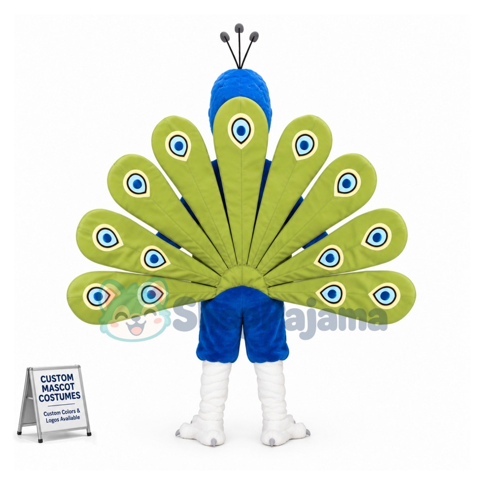 Peacock Mascot Adult Costume