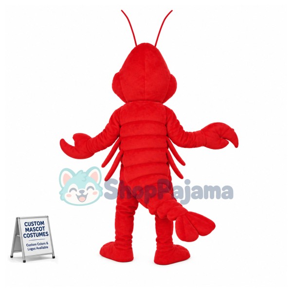 Lovely Red Lobster Mascot Costume 