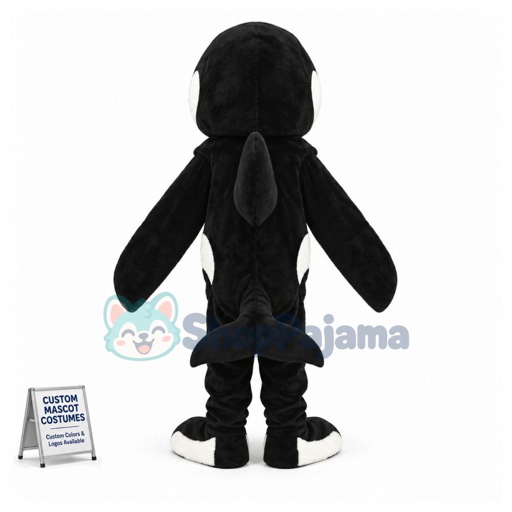Lovely Killer Whale Mascot Costume 