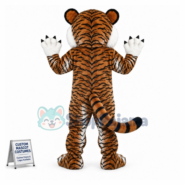 2nd Version Of Tiger Mascot Costume 
