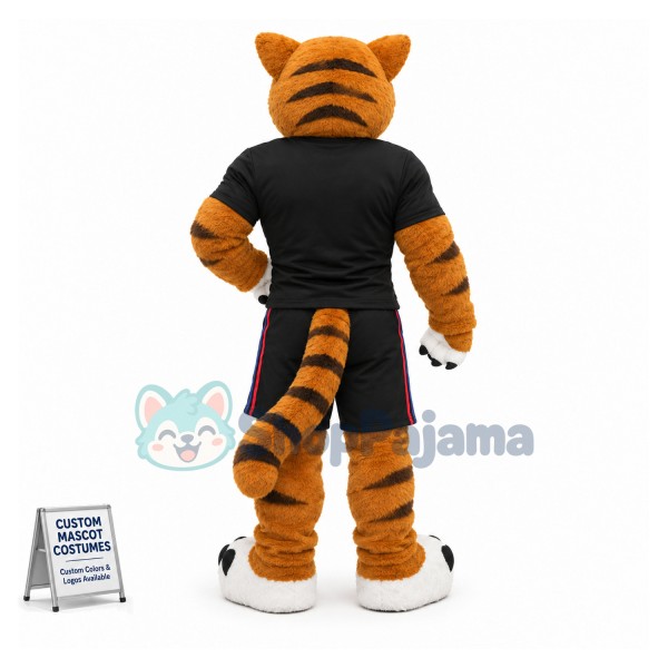 College Power Cougar Mascot Costume 