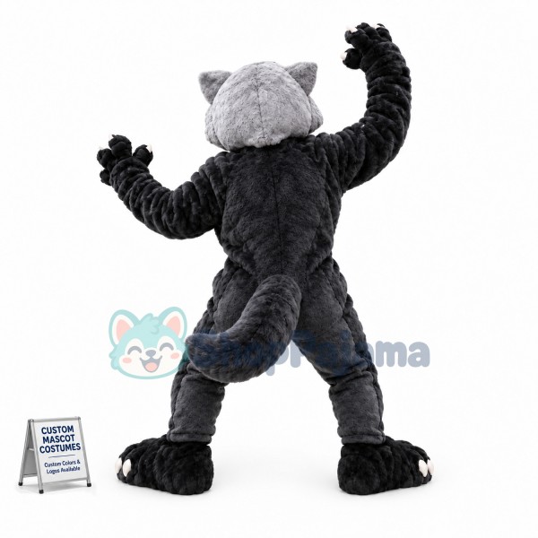 College Fierce Power Badger Mascot Costume 