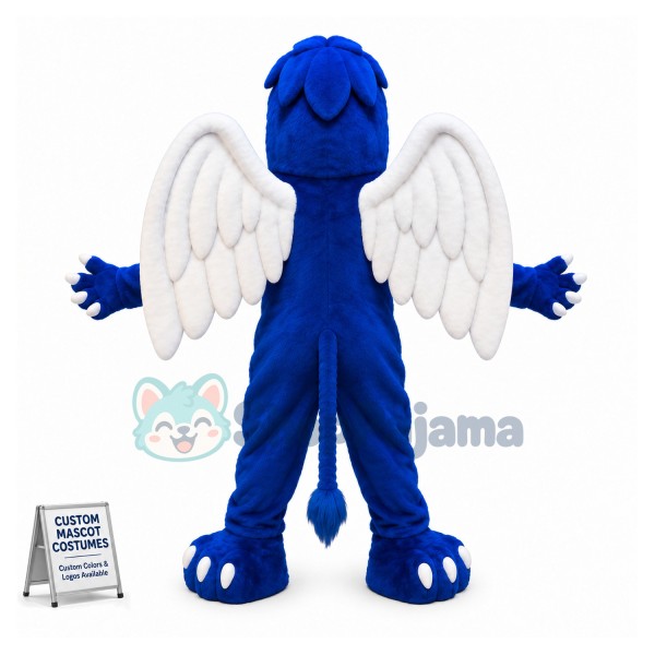 Blue Gryphon Public School Mascot Costume 