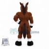 Power Brown Mustang Mascot Costume 