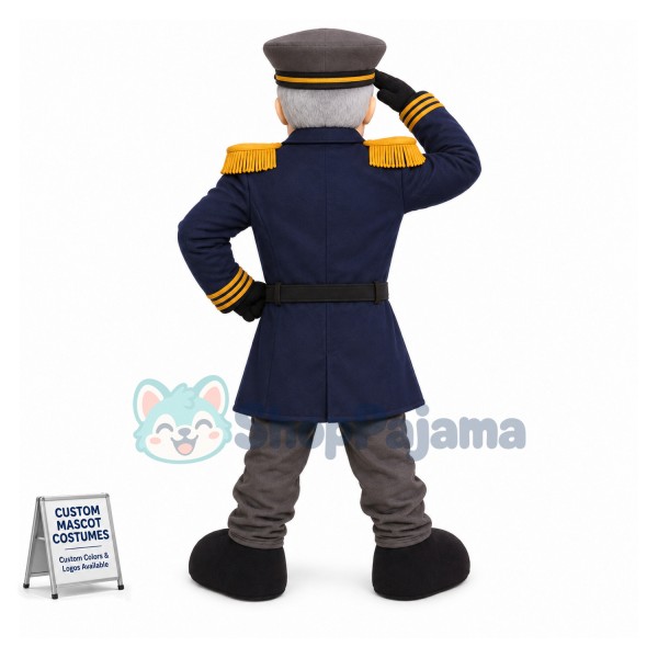 Admiral Mascot Costume 