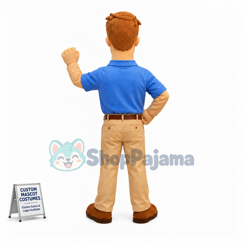 Optimistic Technician Mascot Costume 
