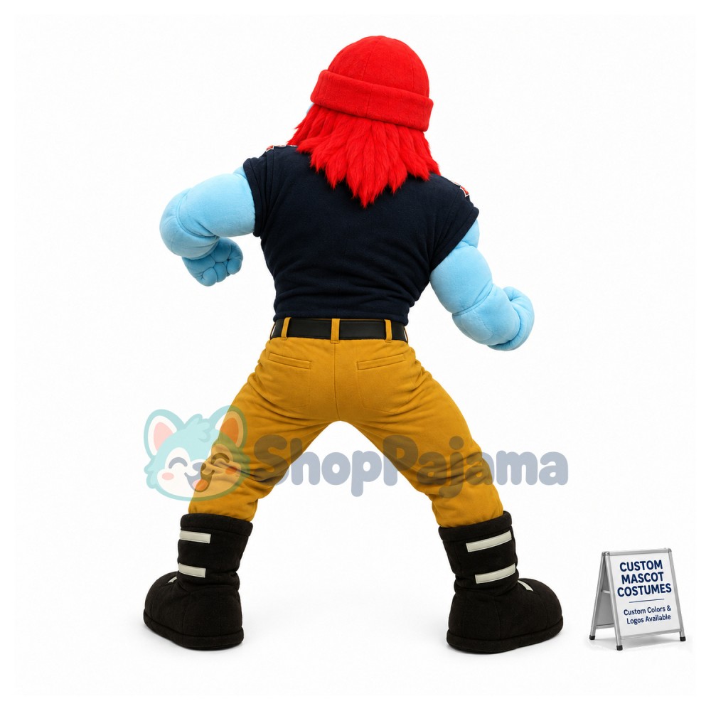 Aexl the Axeman Mascot Costume 