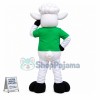 Adorable White Sheep Mascot Adult Costume 