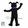 Black Dog Mascot Costume 