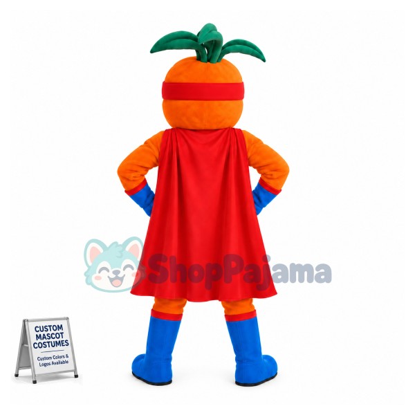 Optimistic Captain Carrot Mascot Costume 