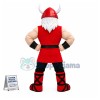 Red Viking Mascot Costume 