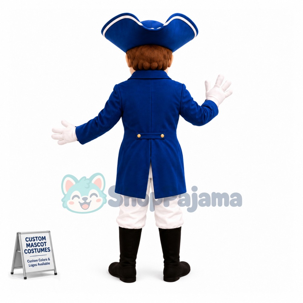 Patriot Female Mascot Costume 
