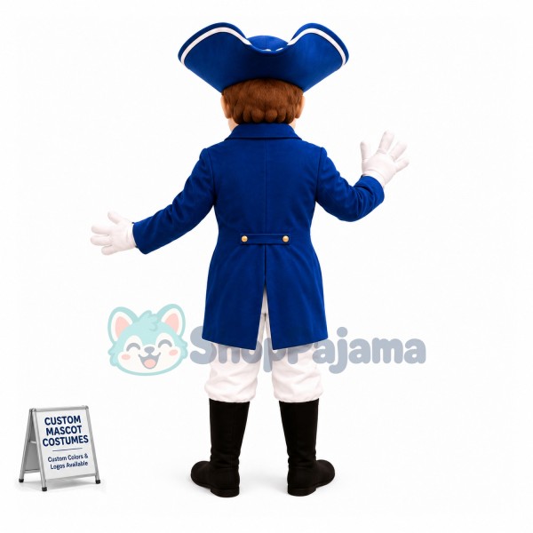 Patriot Female Mascot Costume 