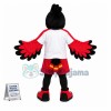 Soccer Roadrunner Mascot Costume	