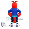 Hockey Red Crayfish Mascot Costume	