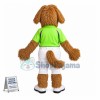 Lovely Light Brown Dog Mascot Costume 