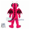 Power Rose Red Dinosaur Mascot Costume 