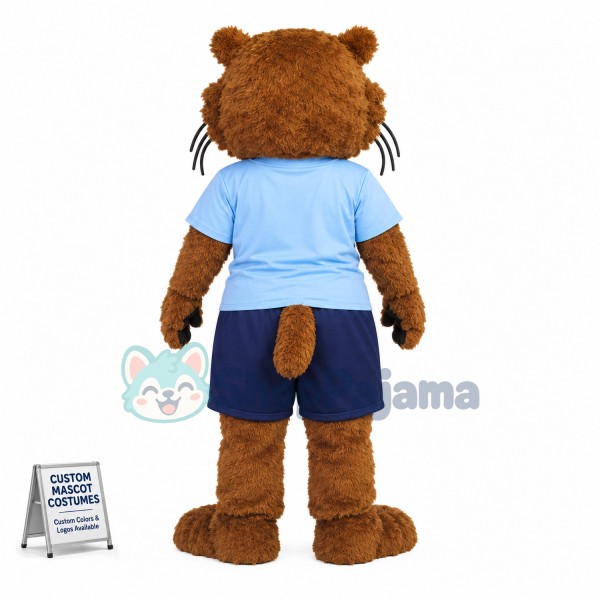 Lovely Brown Otter Mascot Adult Costume 