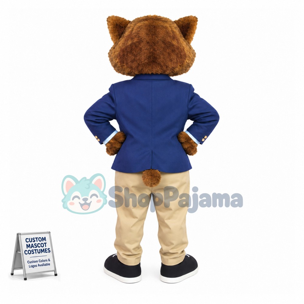 Student Wolverine Mascot Costume 