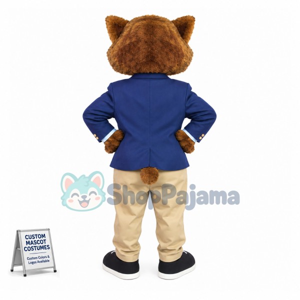Student Wolverine Mascot Costume 