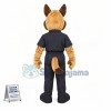 Lovely Police Dog Mascot Costume 