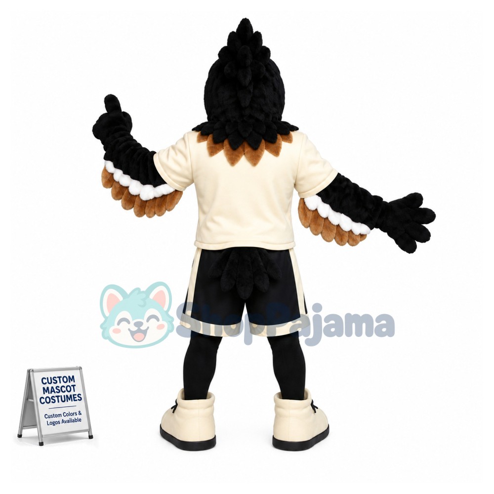 Black Gryphon School Mascot Costume	