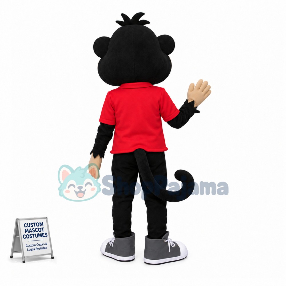 Administrative Services Monkey Mascot Costume 