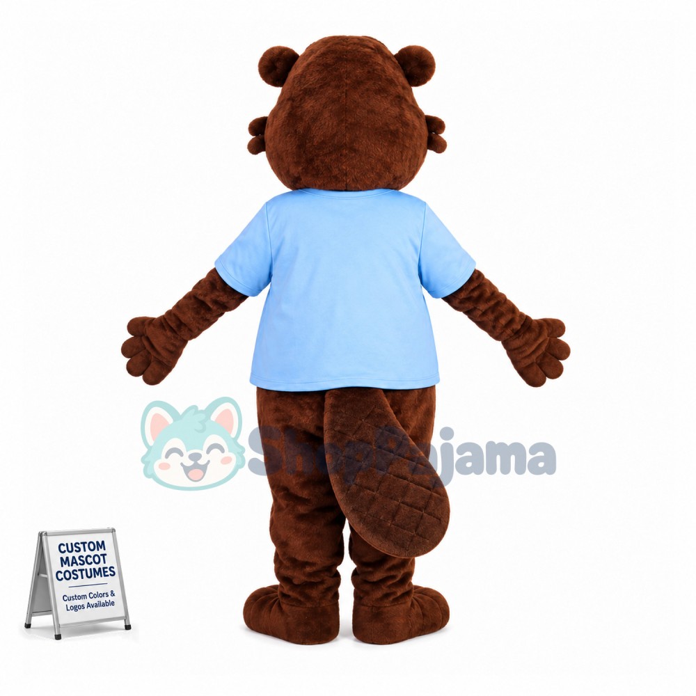 Canadian Beaver Mascot Adult Costume 